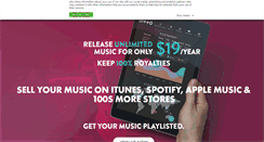Desktop Screenshot of dittomusic.com
